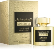 Lattafa Perfumes Confidential Private Gold