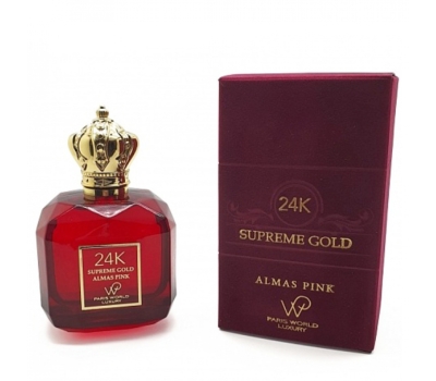 Paris World Luxury 24K Supreme Gold Almas Pink