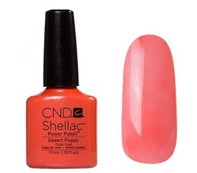 90542 Desert Poppy Гель-лак Creative Shellac Оранжевый коллекция Open Road