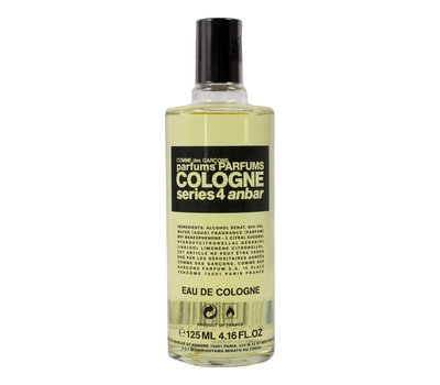 Comme des Garcons Series 4: Cologne Anbar 37617